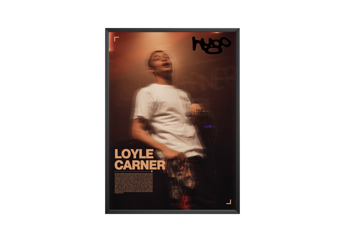 Loyle Carner - Snapshot Poster - Posters, Prints & Wall Art | HYPE Posters