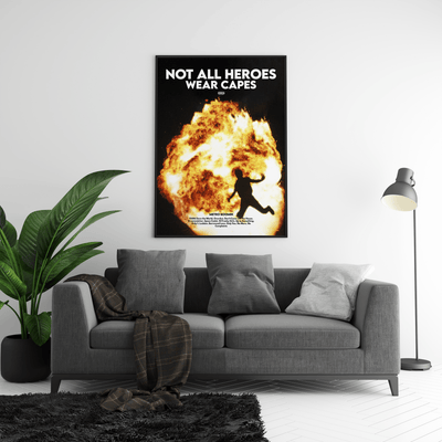 Metro Boomin 'Not All Heroes Wear Capes' Poster - Posters, Prints & Wall Art | HYPE Posters