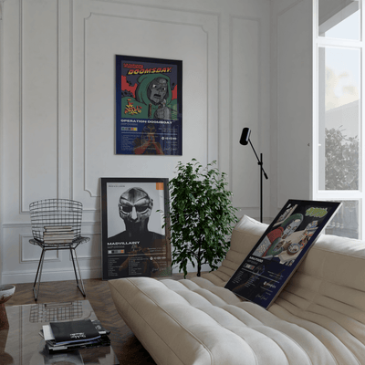 MF DOOM Album Poster Set - Posters, Prints & Wall Art | HYPE Posters