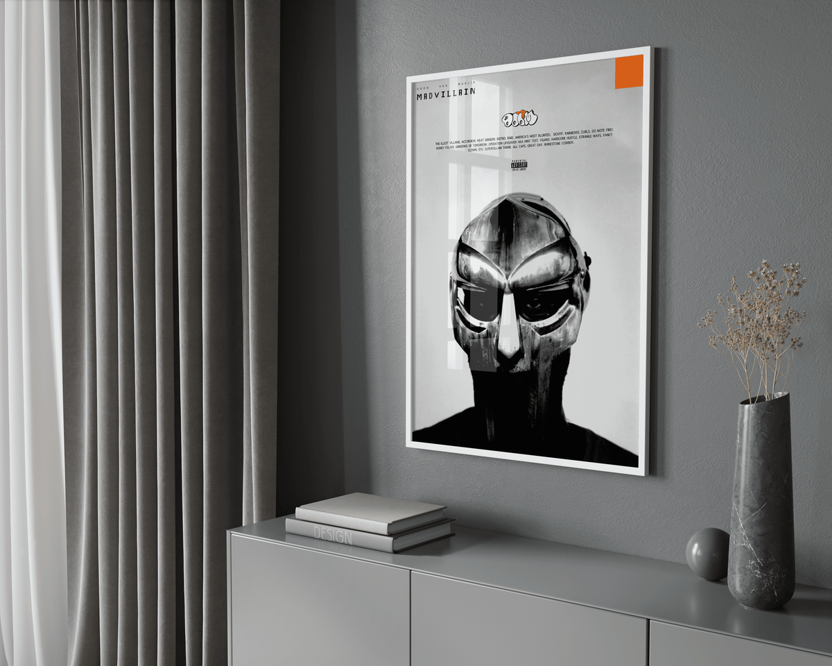 MF Doom 'MadVillain' Poster - Posters, Prints & Wall Art | HYPE Posters
