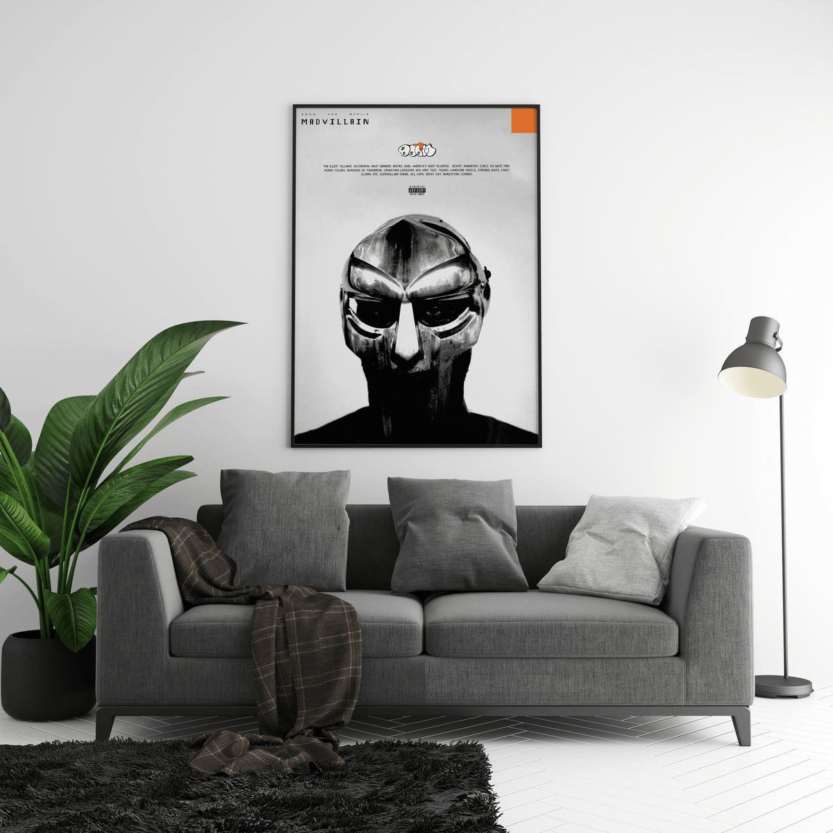 MF Doom 'MadVillain' Poster - Posters, Prints & Wall Art | HYPE Posters