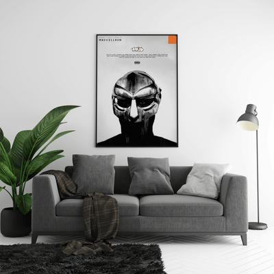 MF Doom 'MadVillain' Poster - Posters, Prints & Wall Art | HYPE Posters