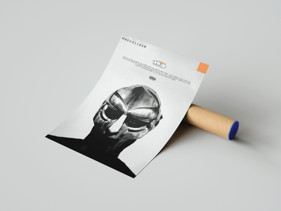 MF Doom 'MadVillain' Poster - Posters, Prints & Wall Art | HYPE Posters