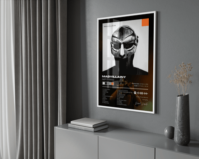MF DOOM 'Madvillainy' Album Poster - Posters, Prints & Wall Art | HYPE Posters