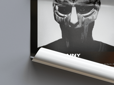 MF DOOM 'Madvillainy' Album Poster - Posters, Prints & Wall Art | HYPE Posters