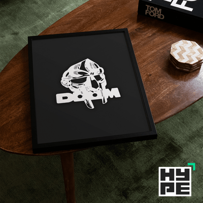 MF Doom Mask Poster - Posters, Prints & Wall Art | HYPE Posters