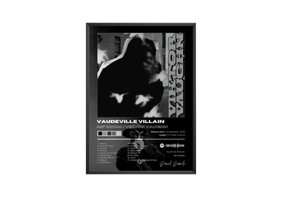 MF DOOM 'Vaudeville Villain' Album Poster - Posters, Prints & Wall Art | HYPE Posters