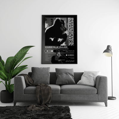 MF DOOM 'Vaudeville Villain' Album Poster - Posters, Prints & Wall Art | HYPE Posters