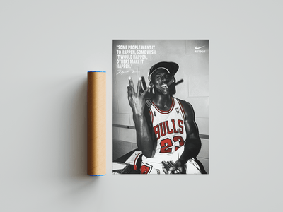 Michael Jordan Vintage Trophy Poster - Posters, Prints & Wall Art | HYPE Posters