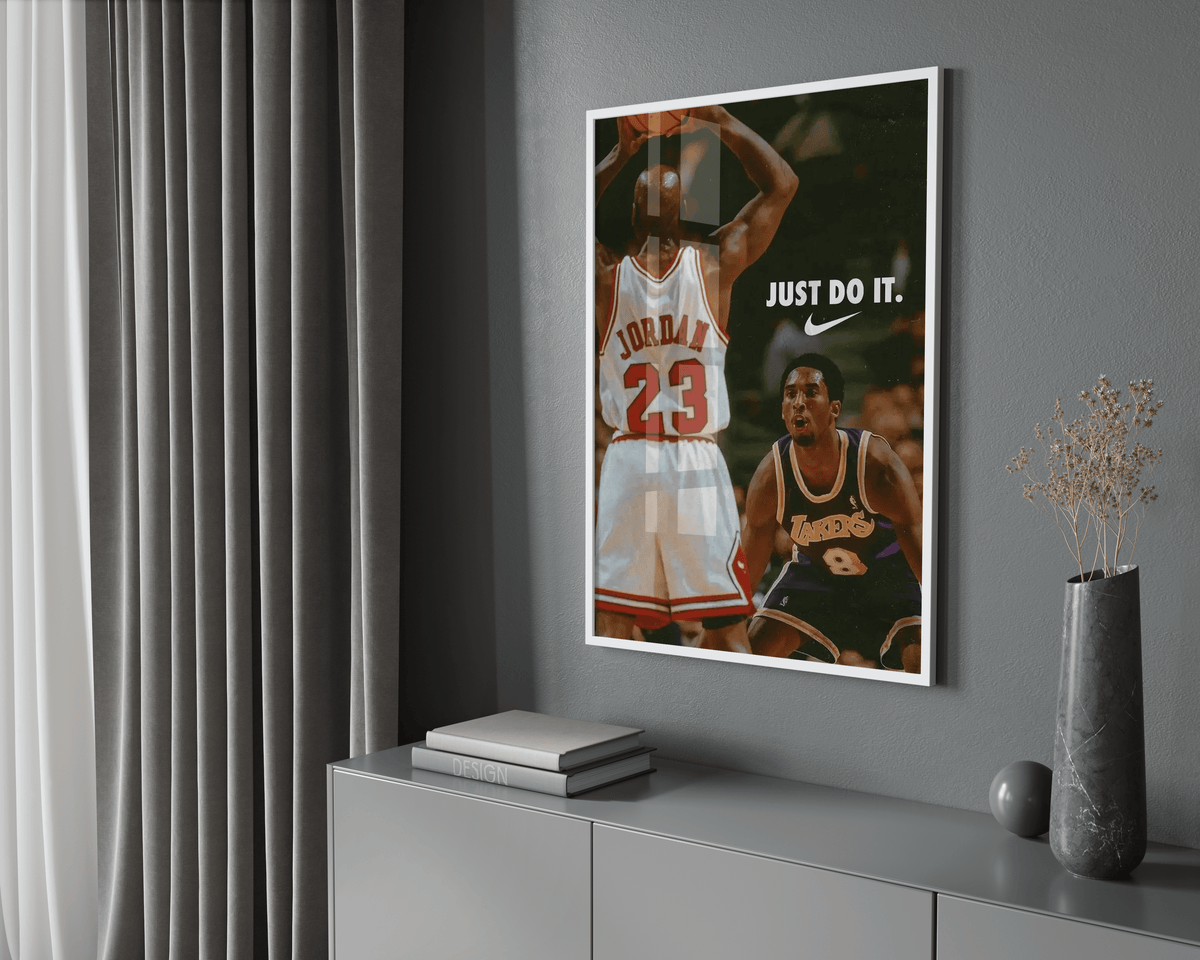 Michael Jordan X Kobe 'Mamba' Poster - Posters, Prints & Wall Art | HYPE Posters