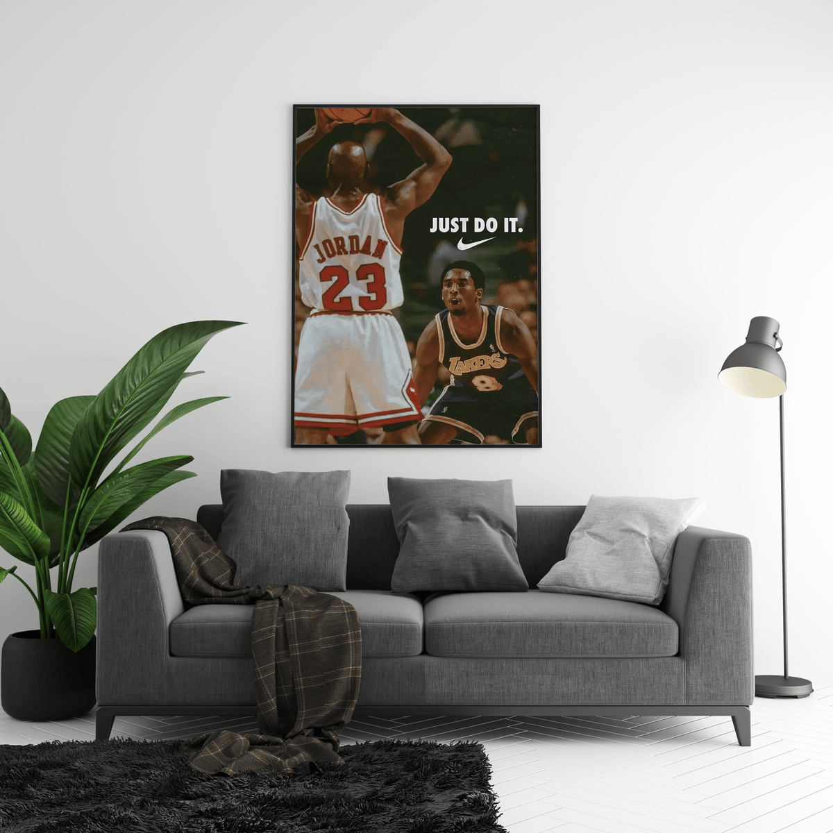 Michael Jordan X Kobe 'Mamba' Poster - Posters, Prints & Wall Art | HYPE Posters