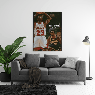 Michael Jordan X Kobe 'Mamba' Poster - Posters, Prints & Wall Art | HYPE Posters