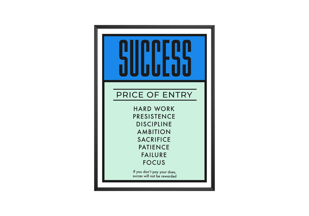 Monopoly 'Success' Poster - Posters, Prints & Wall Art | HYPE Posters
