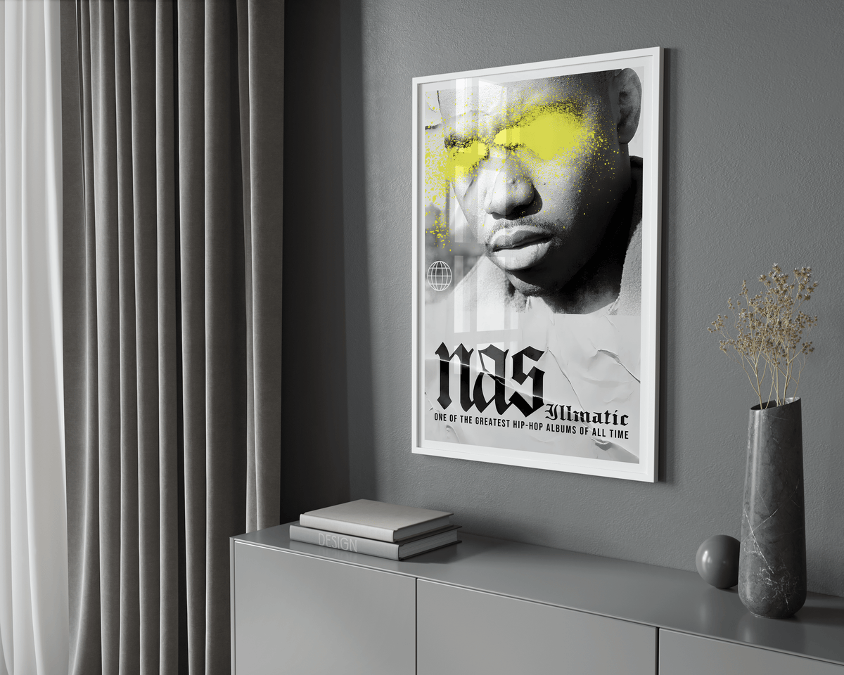 Nas - Illmatic Eyes Poster - Posters, Prints & Wall Art | HYPE Posters