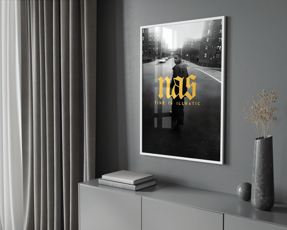 Nas - Illmatic Streets Poster - Posters, Prints & Wall Art | HYPE Posters