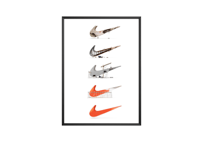 Nike Construction Poster - Posters, Prints & Wall Art | HYPE Posters