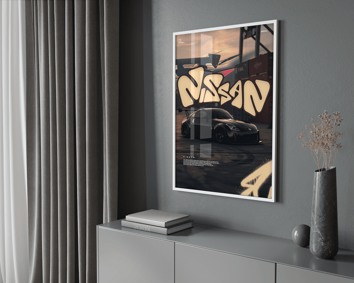 Nissan 350Z Poster - Posters, Prints & Wall Art | HYPE Posters