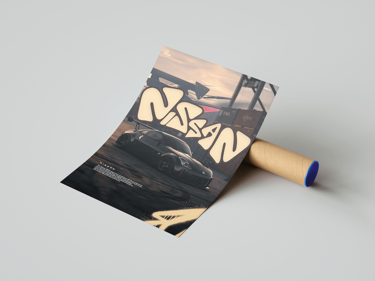 Nissan 350Z Poster - Posters, Prints & Wall Art | HYPE Posters