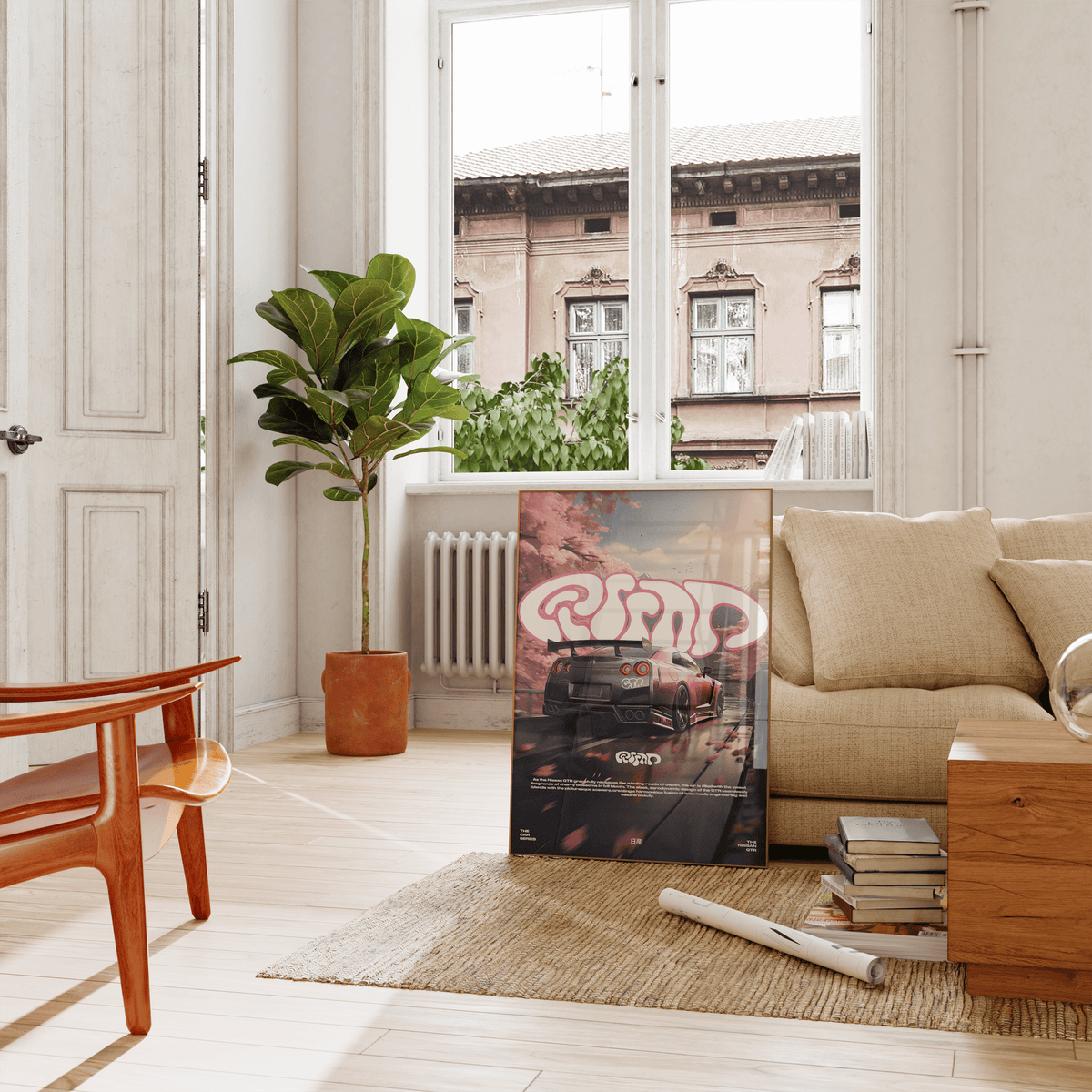 Nissan GTR Poster - Posters, Prints & Wall Art | HYPE Posters
