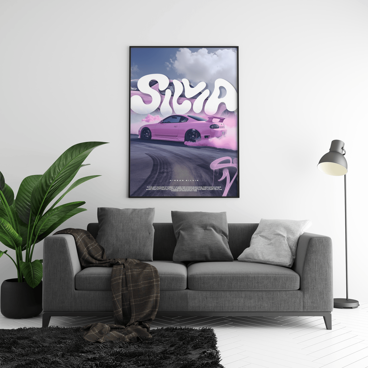 Nissan Silvia Poster - Posters, Prints & Wall Art | HYPE Posters