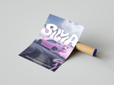 Nissan Silvia Poster - Posters, Prints & Wall Art | HYPE Posters