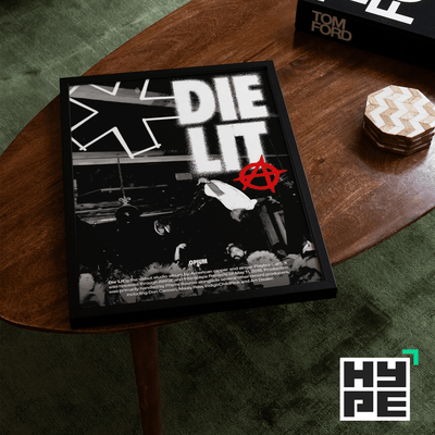 Playboi Carti Die Lit Poster - Posters, Prints & Wall Art | HYPE Posters