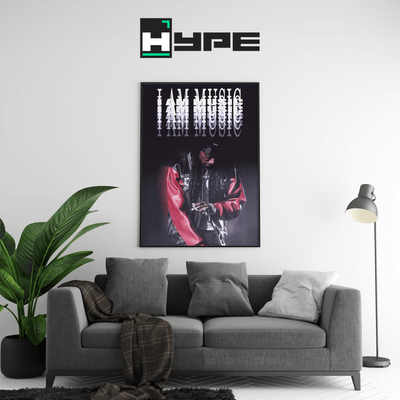 Playboi Carti 'I AM MUSIC' Poster - Posters, Prints & Wall Art | HYPE Posters