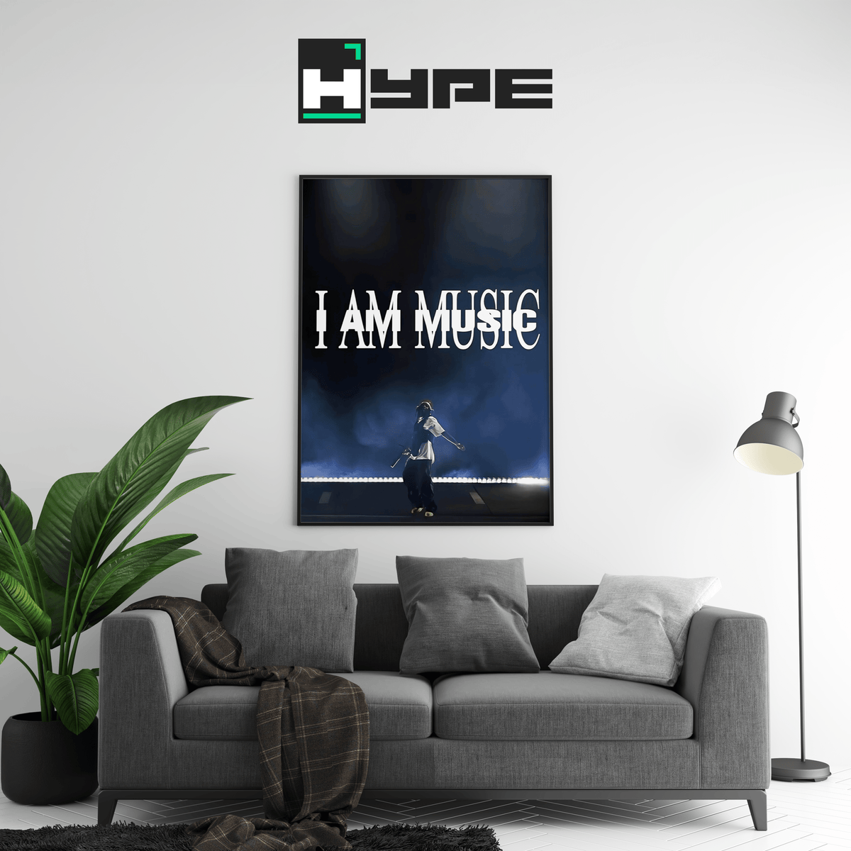 Playboi Carti 'I AM MUSIC' Poster - Posters, Prints & Wall Art | HYPE Posters