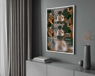Playboi Carti 'Playboi Carti' Album Poster - Posters, Prints & Wall Art | HYPE Posters