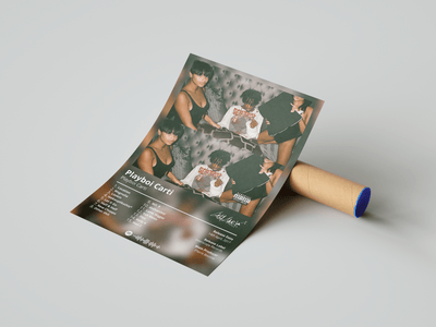 Playboi Carti 'Playboi Carti' Album Poster - Posters, Prints & Wall Art | HYPE Posters