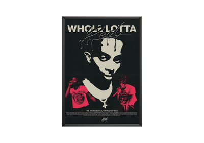 Playboi Carti 'Whole Lotta Red' Poster - Posters, Prints & Wall Art | HYPE Posters
