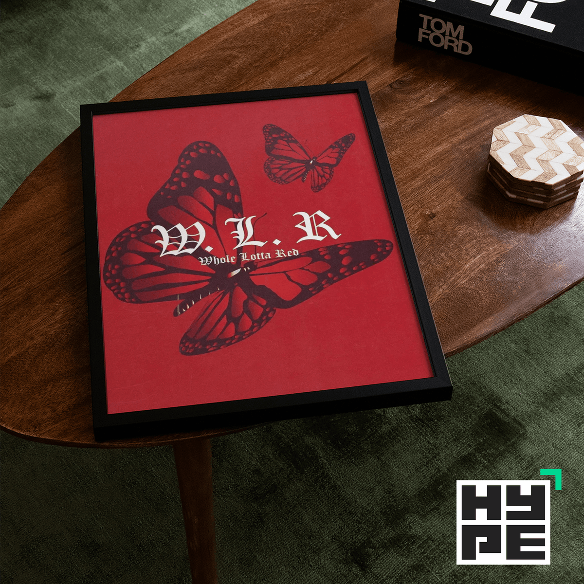 Playboi Carti Whole Lotta Red Poster - Posters, Prints & Wall Art | HYPE Posters