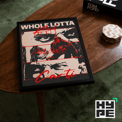 Playboi Carti Whole Lotta Red Poster - Posters, Prints & Wall Art | HYPE Posters