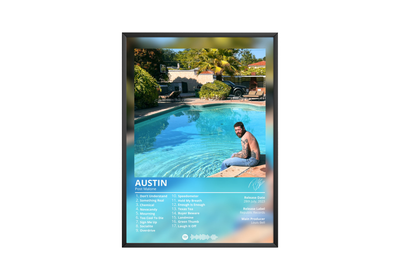 Post Malone 'Austin' Album Poster - Posters, Prints & Wall Art | HYPE Posters