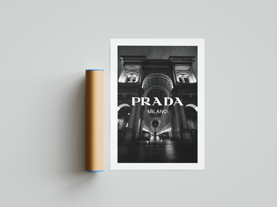 Prada Milano Poster - Posters, Prints & Wall Art | HYPE Posters