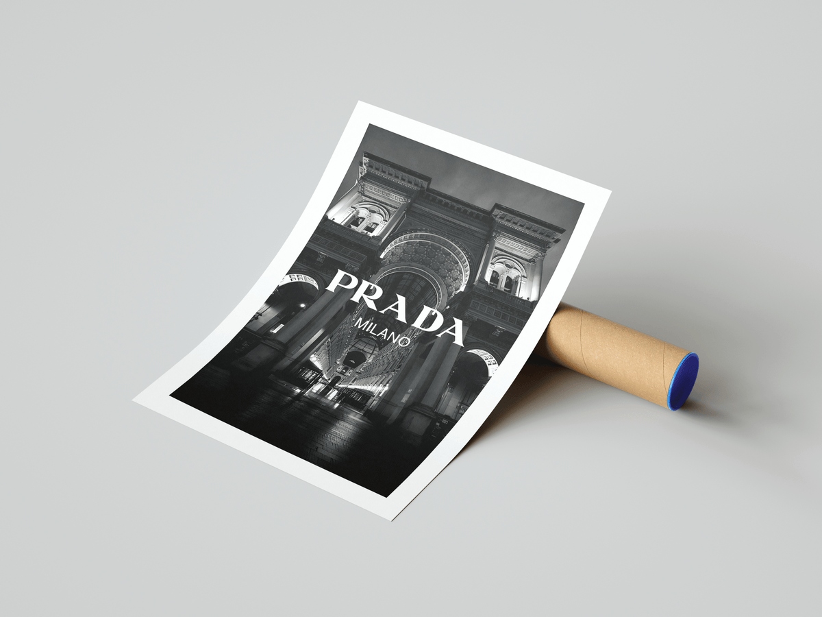 Prada Milano Poster - Posters, Prints & Wall Art | HYPE Posters