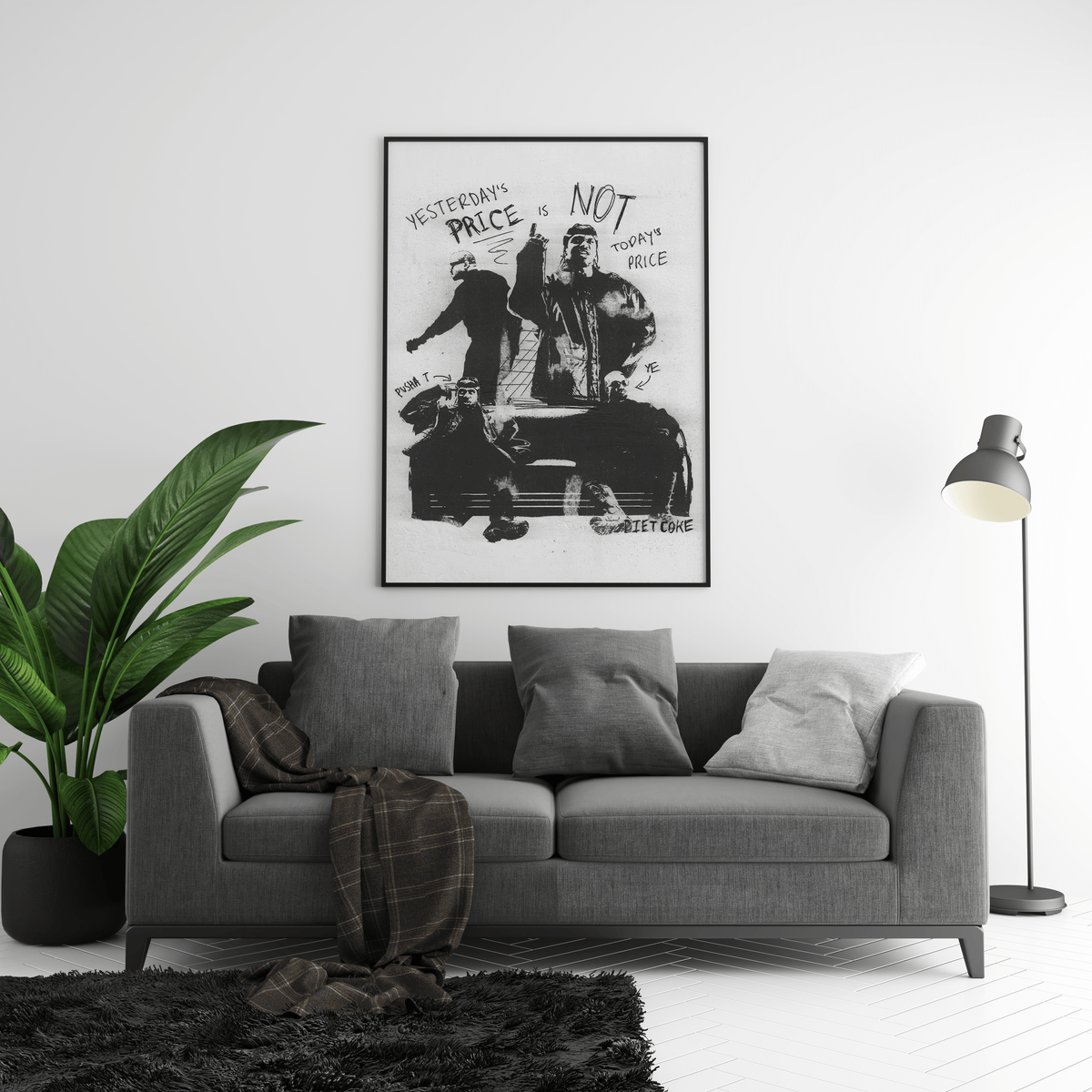 Pusha T 'Diet Coke' Poster - Posters, Prints & Wall Art | HYPE Posters
