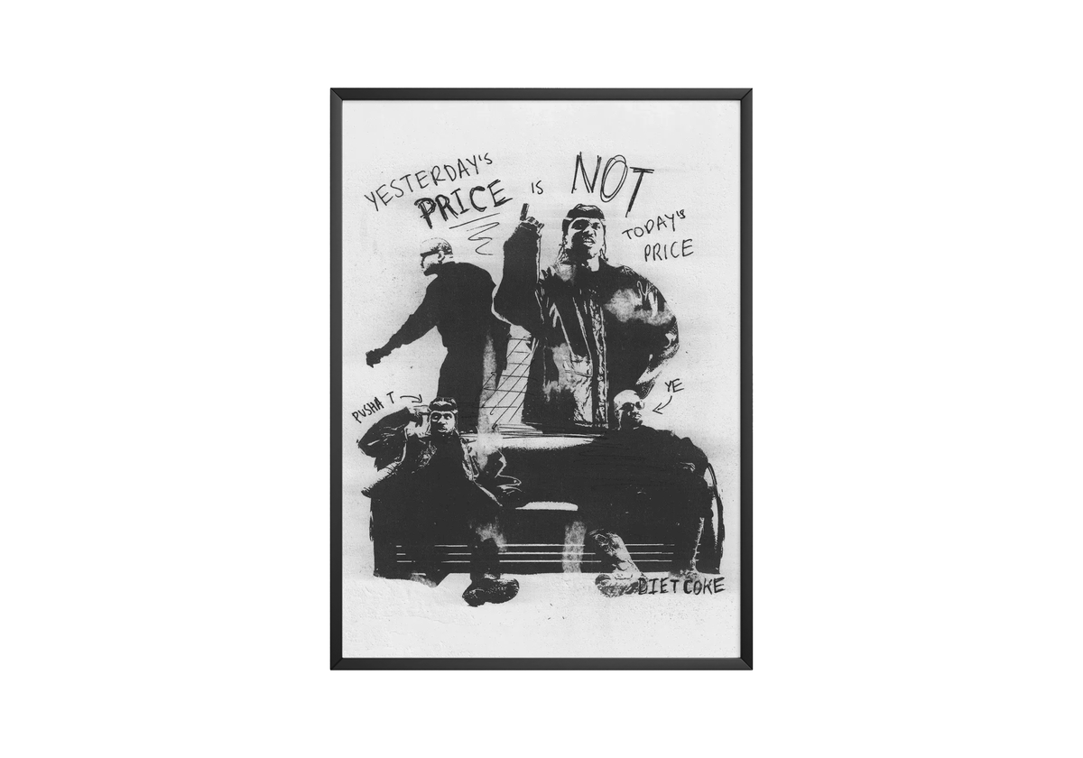 Pusha T 'Diet Coke' Poster - Posters, Prints & Wall Art | HYPE Posters