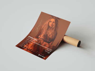 Sabrina Carpenter 'EVOLution' Album Poster - Posters, Prints & Wall Art | HYPE Posters