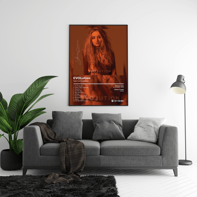 Sabrina Carpenter 'EVOLution' Album Poster - Posters, Prints & Wall Art | HYPE Posters