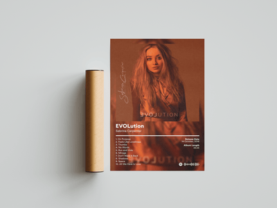 Sabrina Carpenter 'EVOLution' Album Poster - Posters, Prints & Wall Art | HYPE Posters