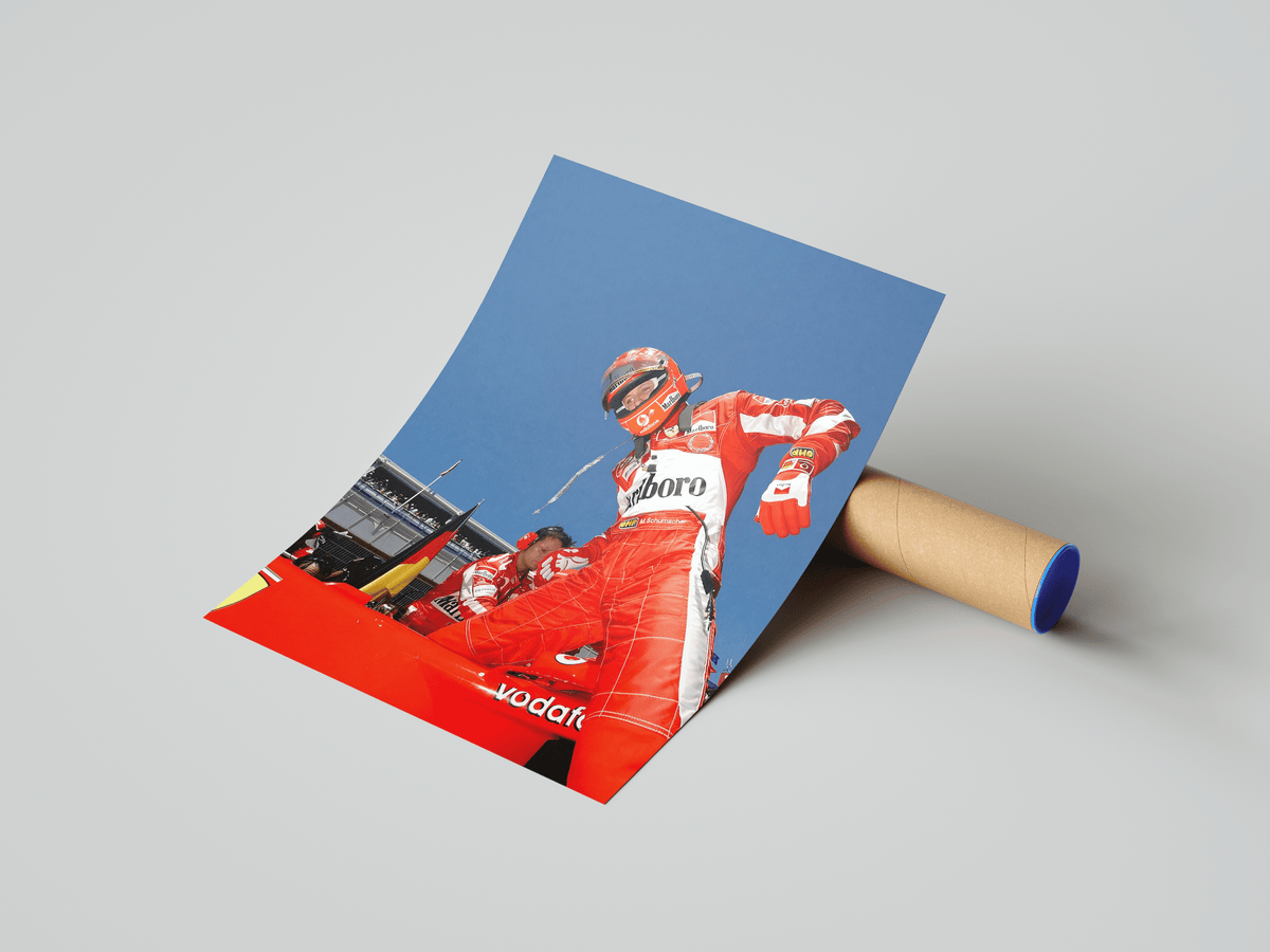 Schumacher Classic Poster - Posters, Prints & Wall Art | HYPE Posters