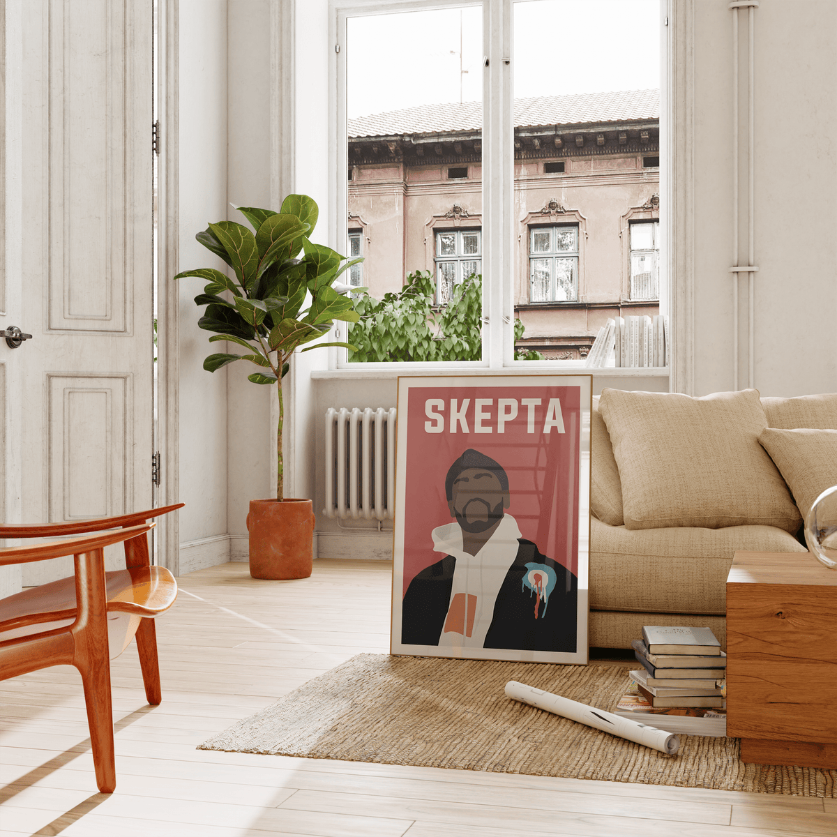 Skepta - Minimalist Poster - Posters, Prints & Wall Art | HYPE Posters