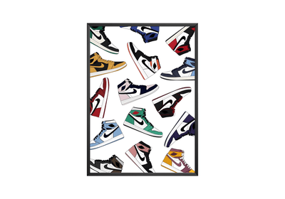 Sneaker Highs Poster - Posters, Prints & Wall Art | HYPE Posters