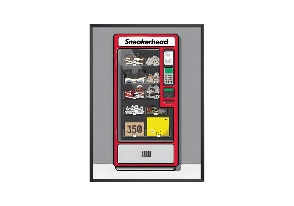 Sneaker Vending Machine Poster - Posters, Prints & Wall Art | HYPE Posters