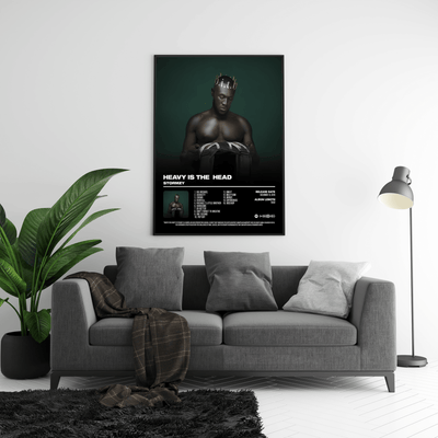 Stormzy 'Heavy Is The Head' Album Poster - Posters, Prints & Wall Art | HYPE Posters