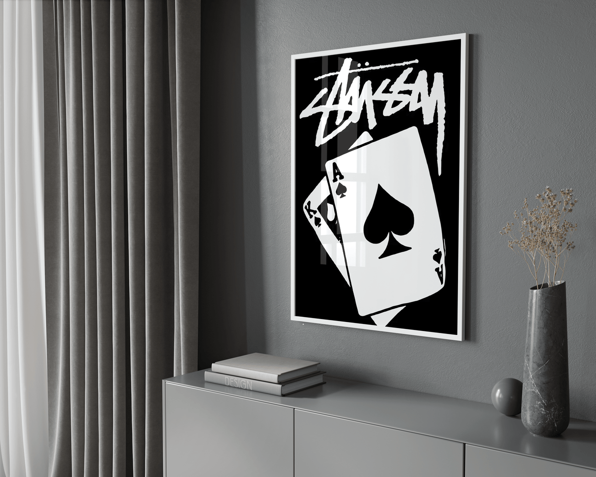 Stussy Ace King Poster - Posters, Prints & Wall Art | HYPE Posters