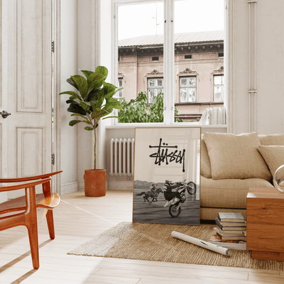 Stussy Motorbike Poster - Posters, Prints & Wall Art | HYPE Posters