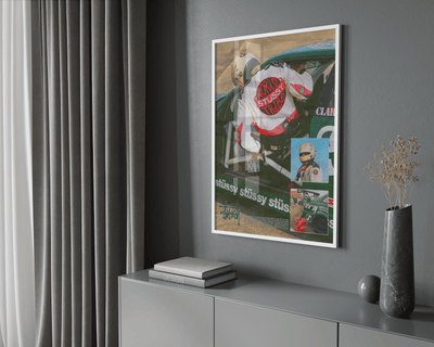 Stussy Motorsport Poster - Posters, Prints & Wall Art | HYPE Posters