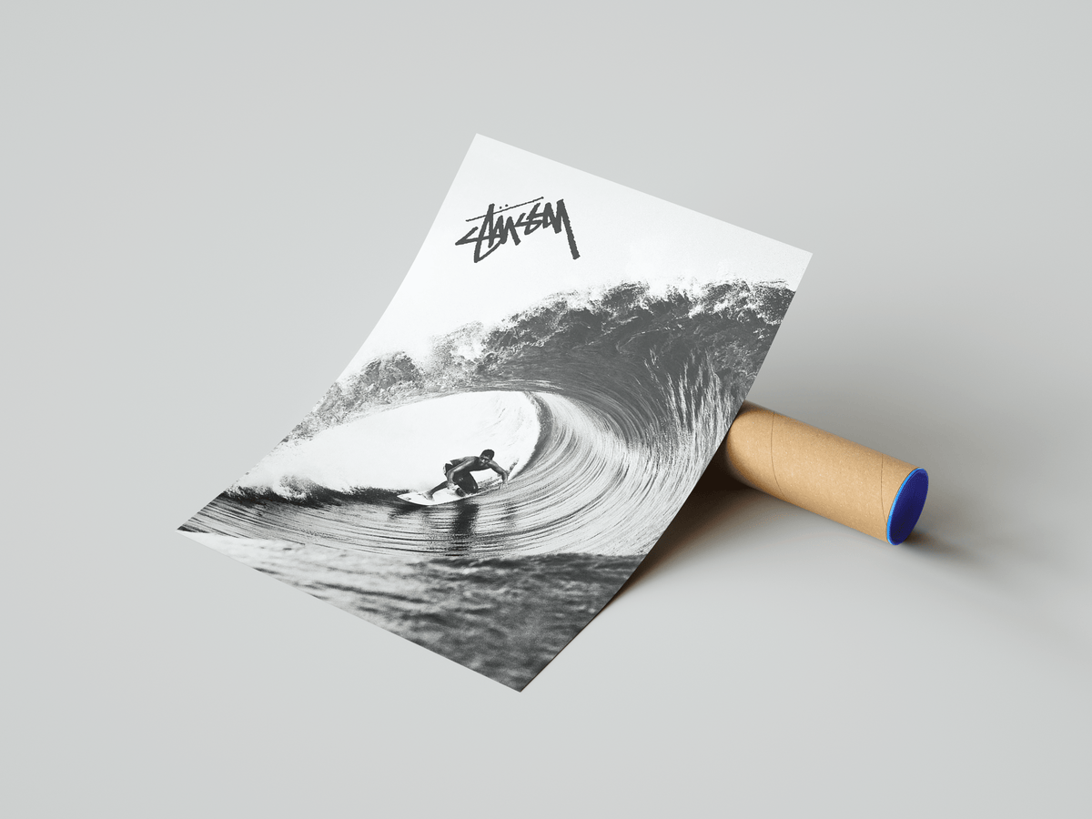 Stussy Wave Poster - Posters, Prints & Wall Art | HYPE Posters